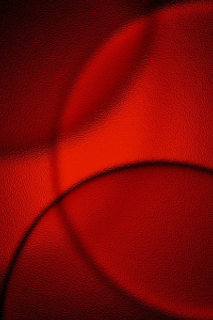 Abstract red shapes with textured background